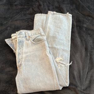 AGOLDE like new denim size 28 light wash